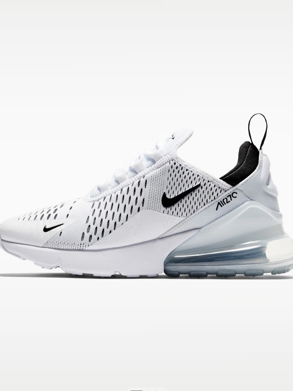 Nike Women’s Air Max 270 Sneakers - White/Black